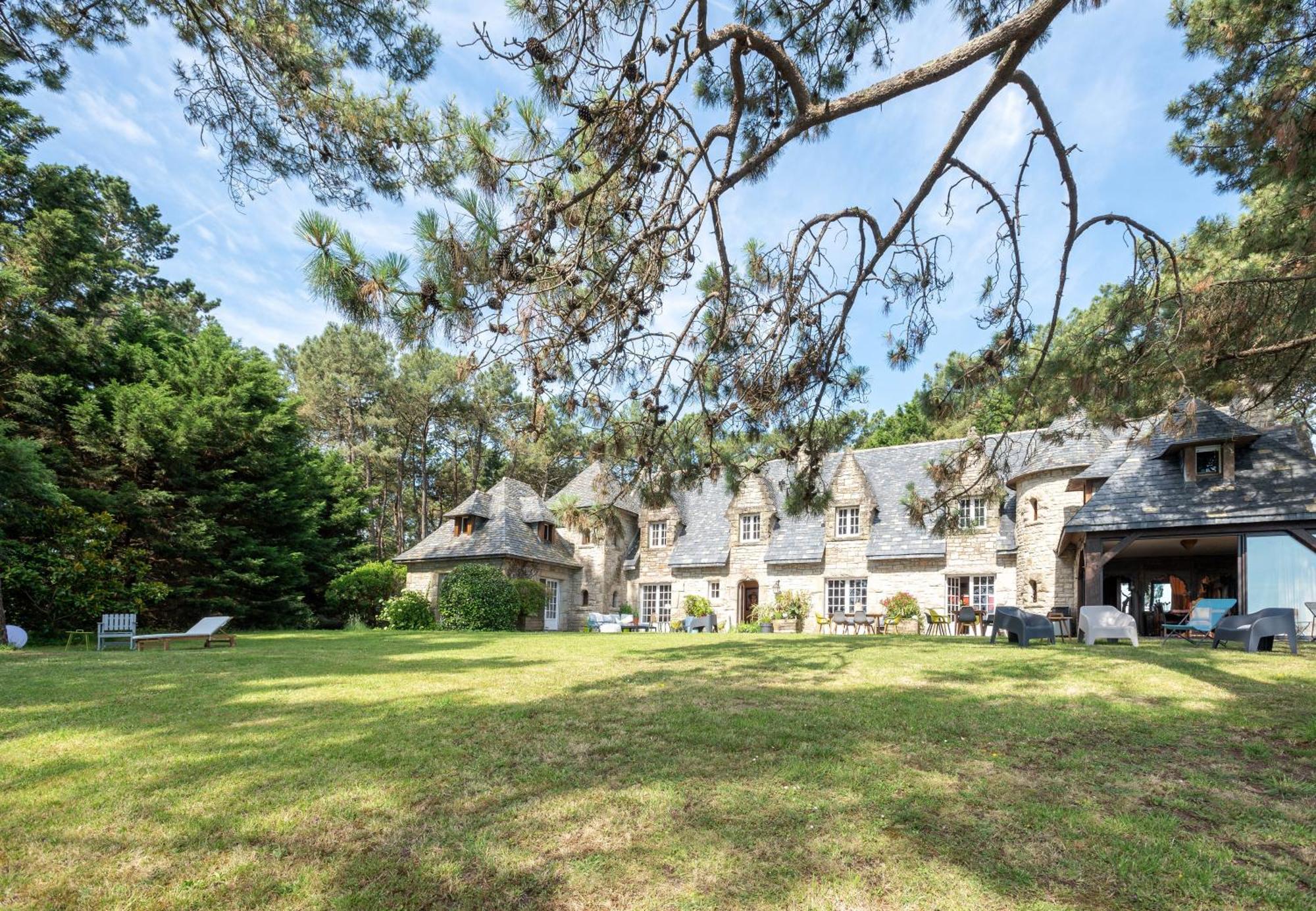 Вилла Le Manoir De Saint Brendan Баден Экстерьер фото