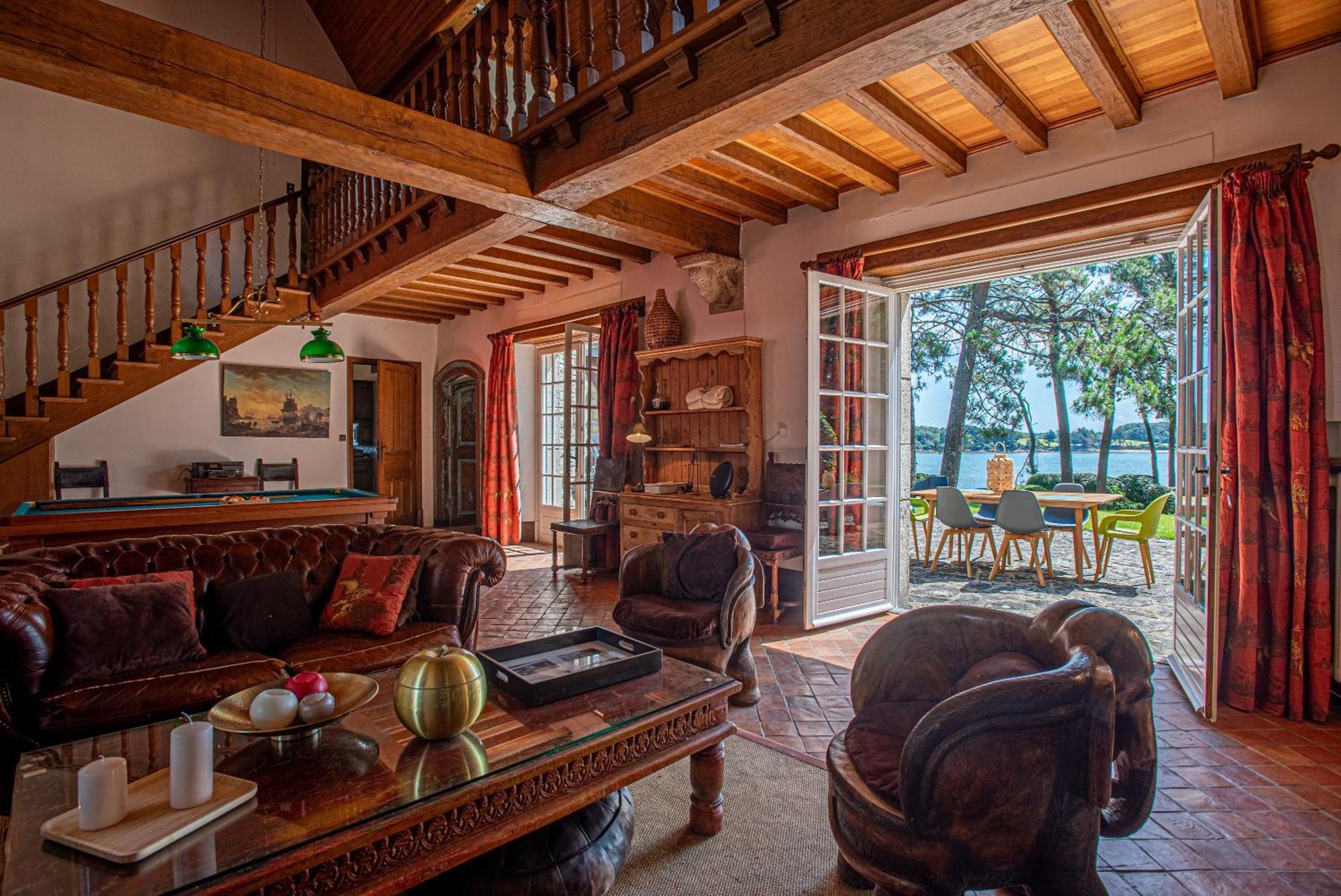 Вилла Le Manoir De Saint Brendan Баден Экстерьер фото